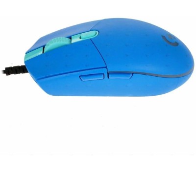 LOGITECH Мышь игровая проводная G102 Lightsync синий (910-005810)