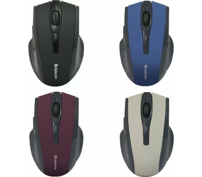 Мышь беспроводная DEFENDER (52665) ACCURA MM-665 черный
