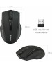 Мышь беспроводная DEFENDER (52665) ACCURA MM-665 черный