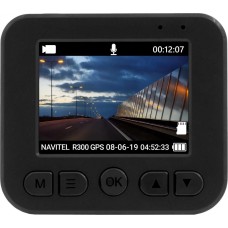 NAVITEL Видеорегистратор R300 GPS черный 1080x1920 1080p 140гр. MSTAR MSC8336
