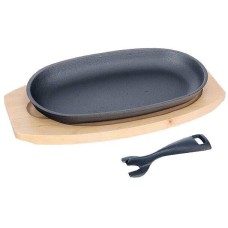 Сковорода MY REAL IRON COOK MC2225 чугун съемн/руч 22,5x12,5см овал