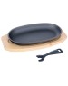 Сковорода MY REAL IRON COOK MC2225 чугун съемн/руч 22,5x12,5см овал