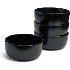 Набор салатников BRONCO 191-360-1 CHOICE BLACK 15см (4 предмета)