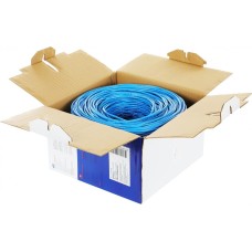 BURO Кабель сетевой BU-CCA-050-BL UTP 4 пары cat.5E solid 0.50мм CCA 305м синий