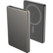 Повербанк AKSBERRY (6900318440014) E501 с MagSafe 5000 mAh, черный