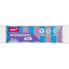 Губки для посуды YORK для посуды Мега 10шт 030370