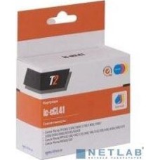 Картридж T2 CL-41 Картридж (IC-CCL41) для Canon Pixma iP1200/1800/1900/2200/6210D/MP140/210/MX300, цветной
