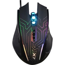 A4TECH Мышь проводная X87, игровая, оптическая, USB, 2400dpi, черный [x87 (maze)]