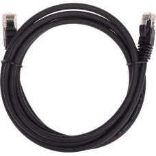 REXANT Патч-корд U/UTP, CAT 6, RJ45-RJ45, 26AWG, LSZH, черный, 2м