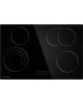 MAUNFELD Электрическая варочная поверхность CVCE774SMTBK, конфорок: 4 шт., стеклокерамика, независимая, черный