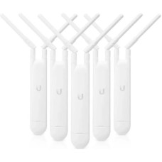 Точка доступа UBIQUITI Точка доступа UniFi UAP-AC-M-5, AC1200, 2.4/5ГГц, 1xRJ45, 5 шт. в комплекте, белый