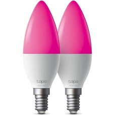 TP-LINK Умная лампа Tapo L430C E14 RGB 4.7Вт 470lm Wi-Fi (2шт)