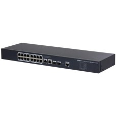 Коммутатор DAHUA Коммутатор 20-Port Managed Gigabit Non-PoE Switch, Metal case