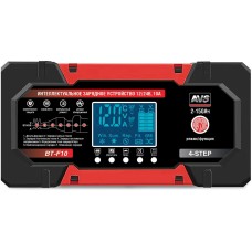 Зарядное устройство AVS Интеллектуальное зарядное устройство для автомобильного аккумулятора BT-F10 (10A) 12/24V