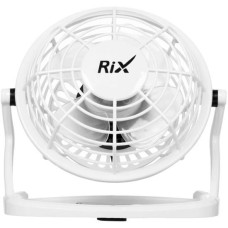 RIX RDF-1500USB (белый) Вентилятор бытовой настольный RDF-1500USB, цвет белый