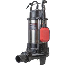 Edon WQV 1100 Насос погружной фекальный (1100 Вт, 16м3/ч, 2-лопаст нож, 20мм, 8,5 м, чугун-нерж)