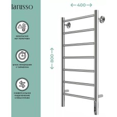 LARUSSO Полотенцесушитель электрический Джаз П7 400х800