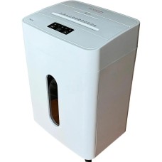 GLADWORK Шредер Aura CD24 серый (секр.P-4) фрагменты 24лист. 25лтр. скрепки скобы пл.карты CD