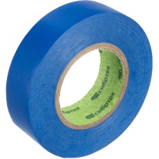 СИБРТЕХ Изолента ПВХ, 19 мм х 20 м, синяя 88793