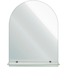 САНАКС - Зеркало закруглённое , с полкой , 500х700 мм, полка 500мм АРКА 40173