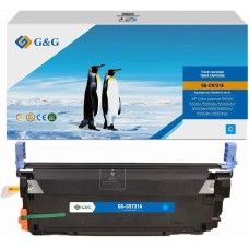 Картридж лазерный G&G Картридж лазерный GG-C9731A C9731A голубой (12000стр.) для HP CLJ 5500/5500n/5500dn/5500hdn/5500dtn/5550/5550n/5550dtn/5550hdn
