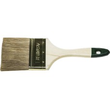 STAYER LASUR, 75 мм, 3″, смешанная щетина, деревянная ручка, для высокотекучих ЛКМ, плоская кисть (01031-75)