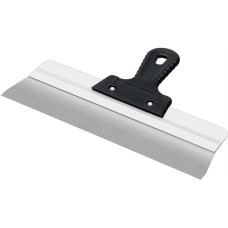 СИБИН 350 мм, усиленный фасадный нержавеющий шпатель, алюминиевая направляющая, 1к ручка (10083-35)