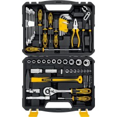 STAYER UNIVERSAL 83, 83 предм., (1/2″+ 1/4″), универсальный набор инструмента, Professional (27710-H83)