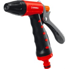 GRINDA T-R, плавная регулировка, курок сзади, пластиковый с TPR, поливочный пистолет (8-427186)