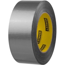STAYER 48 мм, 45 м, серебристая, армированная лента, Professional (12080-50-50)