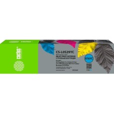 Картридж струйный CACTUS Картридж струйный CS-L0S29YC 976YC голуб.пигм. (245мл) для HP PageWide P55250dw/P57750dw с чипом