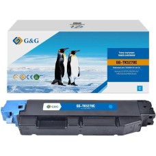 Картридж лазерный G&G Картридж лазерный GG-TK5270C TK5270C голубой (6000стр.) для Kyocera ECOSYS P6230cdn/M6230cidn/M6630cidn с чипом