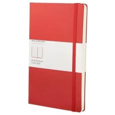 MOLESKINE Блокнот CLASSIC QP060R Large 130х210мм 240стр. линейка твердая обложка красный