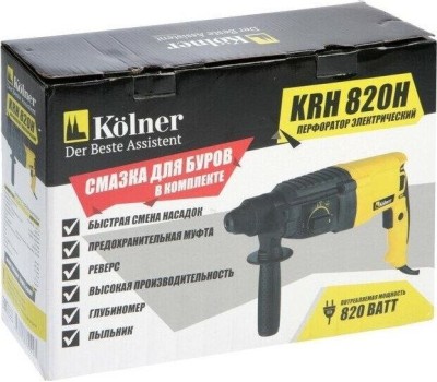 Перфоратор KOLNER KRH 820H
