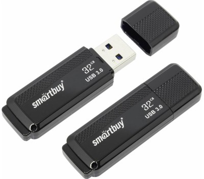 USB флеш SMARTBUY (SB32GBDK-K3) 32GB DOCK BLACK USB3.0
