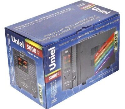 Стабилизатор UNIEL 03112 RS-1/5000 - 5,0 кВА.