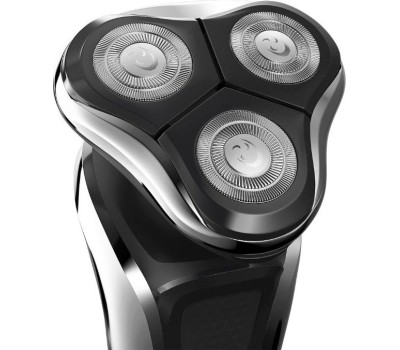 Бритва POLARIS PMR 0307RС WET&DRY PRO 5 BLADES+ черный/хром