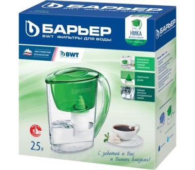 Фильтр-кувшин БАРЬЕР В442Р00 НОВА зеленый