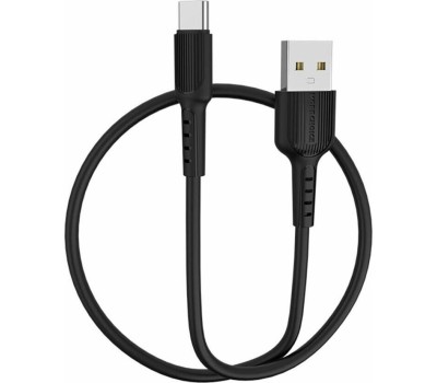 Кабель MORE CHOICE (4627151192895) K26a USB (m)-Type-C (m) 1.0м, черный