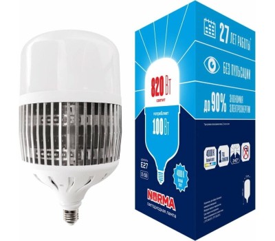 Мощные лампы M80 VOLPE (UL-00006797) LED-M80-100W/4000K/E27/FR/NR