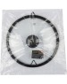 Крышка MALLONY Крышка стеклянная с силиконовым ободком CAPPELLO, 24 см диа, сил ручка (003544)