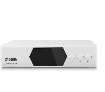 Приемник цифровой эфирный CADENA CDT-2214SB