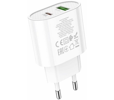 СЗУ HOCO (6931474757319) СЗУ HOCO C95A Lineal PD 20W+QC3.0 (белый)