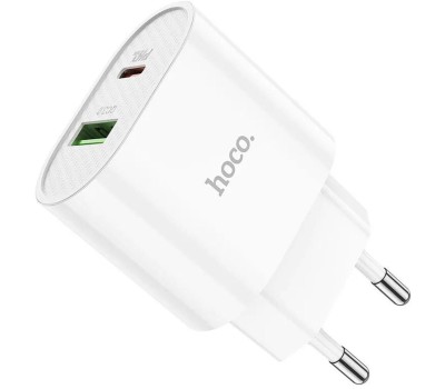 СЗУ HOCO (6931474757319) СЗУ HOCO C95A Lineal PD 20W+QC3.0 (белый)