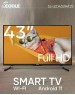 Телевизор SCOOLE SL-LED43S94T2S FHD SMART TV