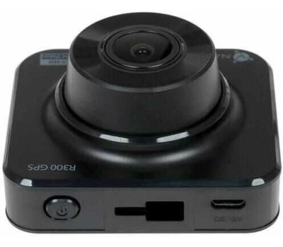 NAVITEL Видеорегистратор R300 GPS черный 1080x1920 1080p 140гр. MSTAR MSC8336