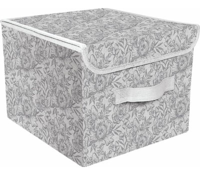 Короб для хранения ЕГ (19351) Grey Flower Короб для хранения
