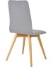 Стул обеденный POLINI Home Rio SD, светло-серый - натуральный (2 кор.)