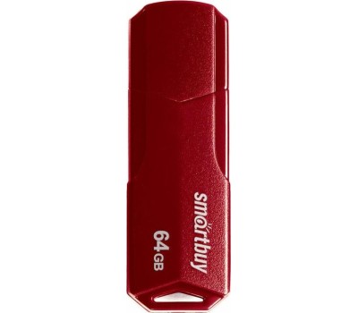 Флэш-напокитель SMARTBUY (SB64GBCLU-BG) UFD 2.0 064GB CLUE Burgundy