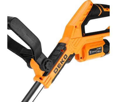 Триммер садовый аккумуляторный DEKO DKTR12V, 2*2.0Ач 063-4238-2 (1 коробка)